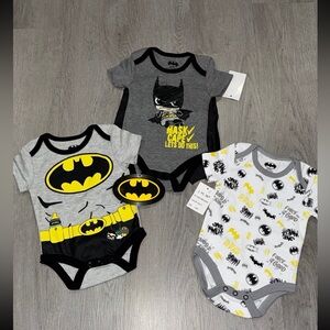 Batman Onesie Superhero Outfit Bundle